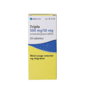 Triplo 500+50 mg 20 stk