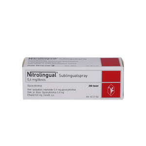 Nitrolingual spray 0,4 mg/dos