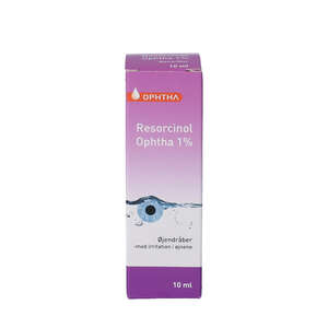 Resorcinol øjendråber 10 ml 