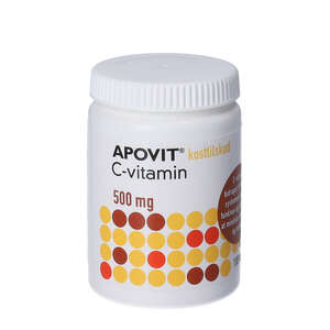 Apovit C-vitamin tabletter 500 mg (100 stk)
