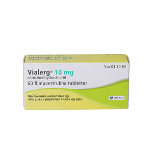 Vialerg 10 mg 60 stk