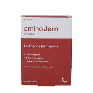 AminoJern Ferrochel tabletter (100 stk.)