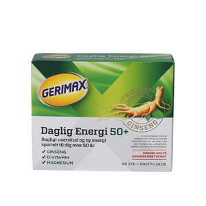 Gerimax Daglig Energi 50+
