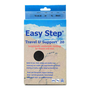 Easy Step Travel & Support Knæ (XL/sort)