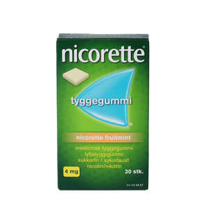 Nicorette fruitmint 4 mg 30 stk