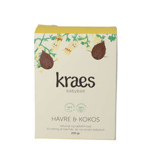 KRAES Babybad Havre & Kokos (200 g)