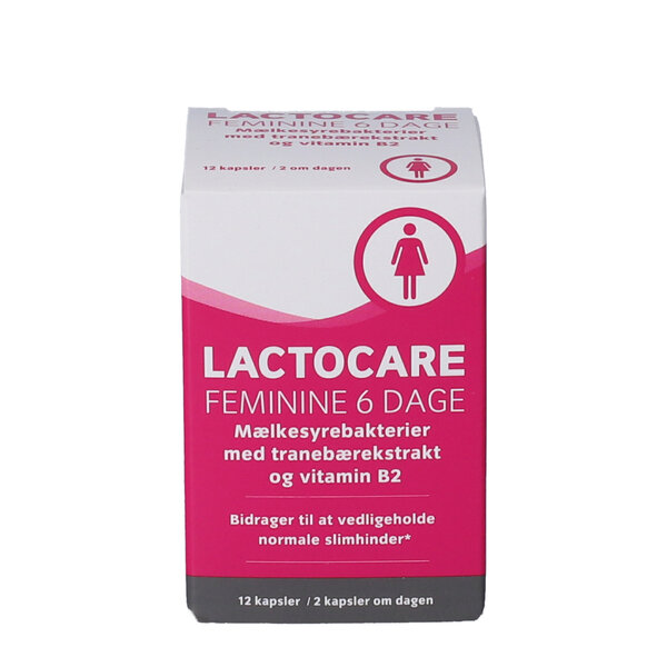 Lactocare FEMININE 6 dage kapsler