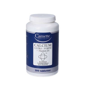 Camette Calcium Ultra-Forte + D-vitamin 