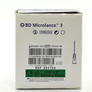 BD Microlance 3 (21G/50mm) Kanyler