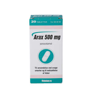 Arax 500 mg 20 stk