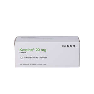 Kestine 20 mg (2C4) 100 stk