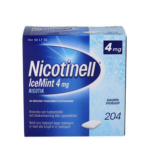Nicotinell IceMint 4 mg 204 stk