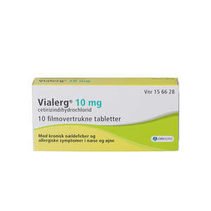 Vialerg 10 mg 10 stk