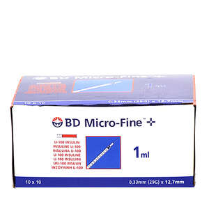 BD Micro-Fine+ Insulinsprøjte 1 ml / 29G