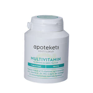 Apotekets Multivitamin Tabletter (100 stk.)
