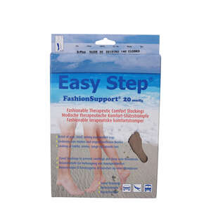 Easy Step FashionSupport Knæ (sort/lukket/S+)