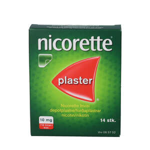 Nicorette invisi plaster 10mg 14 stk