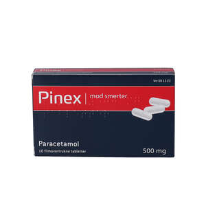 Pinex 500 mg 10 stk