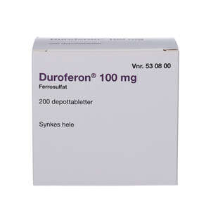 Duroferon 100 mg (2C4) 200 stk
