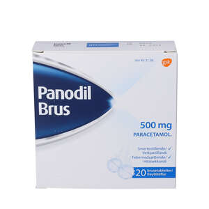 Panodil Brus 500 mg 20 stk