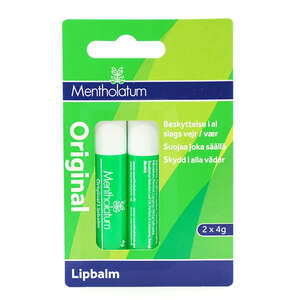 Mentholatum Original Lipbalm 2 stk