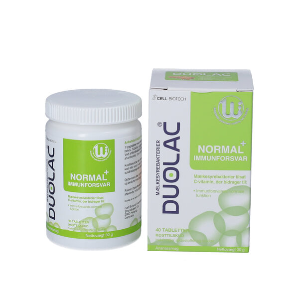 Duolac Normal+ Immunforsvar (40 stk)