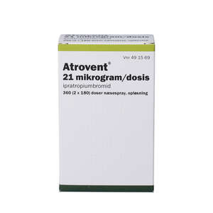 Atrovent næsespray (PA) 2*180 doser 