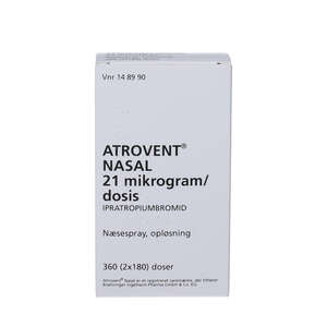 Atrovent Nasal (OR) 2*180 doser