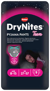 DryNites Pyjama Pants (pige 8-15år)