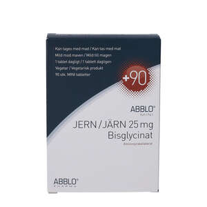 ABBLO Mini Jern 25 mg (90 stk.)