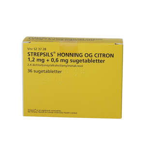 Strepsils Honning og Citron 36 stk (Ori)