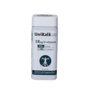 Unikalk 38 µg Vitamin (180 stk.)