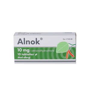 Alnok 10 mg 10 stk