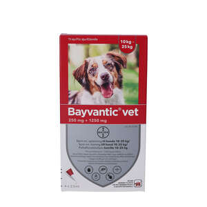 Bayvantic Vet. Opløsning Hunde 10-25 kg