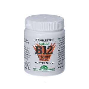Mega B12 vitamin tabletter