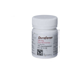 Duroferon 100 mg 100 stk (OR)