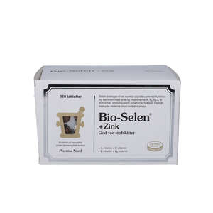Bio-Selen + Zink Tabletter (360 stk)