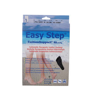 Easy Step FashionSupport Knæ (sort/lukket/L+)