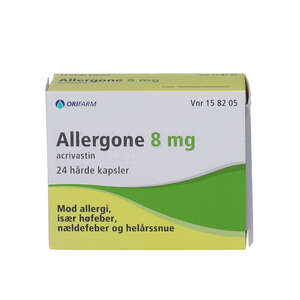 Allergone 8 mg 24 stk 