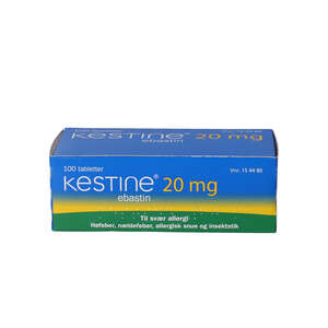 Kestine 20 mg 100 stk