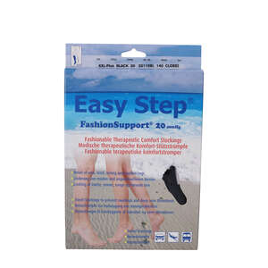 Easy Step FashionSupport Knæ (sort/lukket/XXL+)