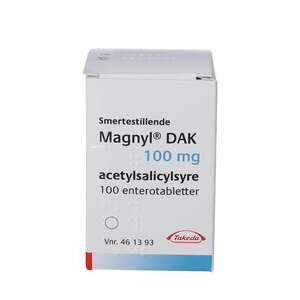 Magnyl  Entero "DAK" 100 mg 100 stk