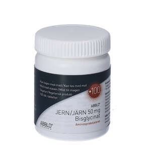 ABBLO Jern 50 mg Bisglycinat (100 stk)