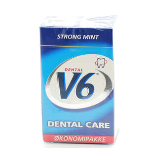 V6 Tyggegummi (Strong Mint)