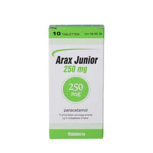 Arax Junior 250 mg 10 stk