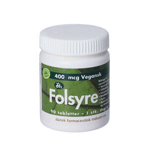 Folsyre tabletter