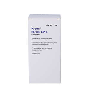 Kreon (2C4) Lipase 25.000 EP-e 200 stk