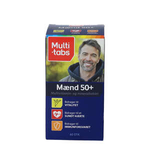Multi-tabs Mænd 50+ tabletter