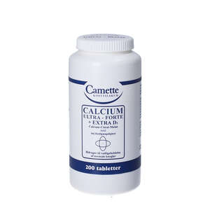 Camette Calcium Ultra-Forte + Ekstra D3-vitamin