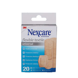 Nexcare Flexible Textile Plaster (3 str. 10 stk)